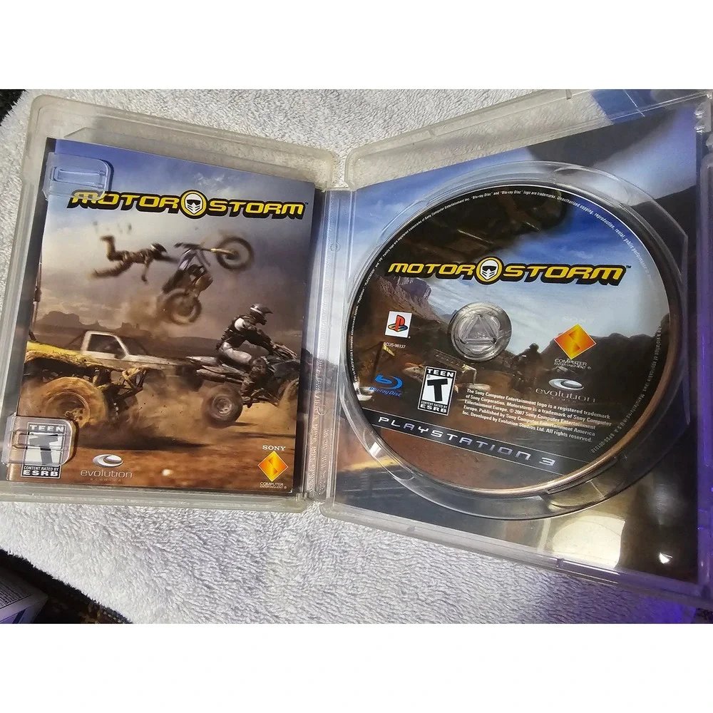 MotorStorm PS3 Game Racing Action Adventure Off-Road PlayStation 3‎